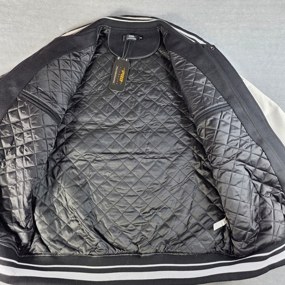 Pro Standard Virginia Union University NBA HBCU Classic Varsity Jacket Mens 2XL - Picture 7 of 11